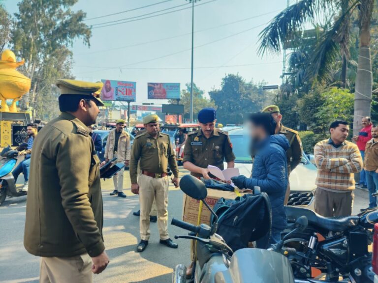 आगामी गणतंत्र दिवस को सकुशल सम्पन्न कराने हेतु पुलिस अधीक्षक नगर, मुजफ्फरनगर द्वारा जनपद में चलाया गया सघन चेकिंग अभियान