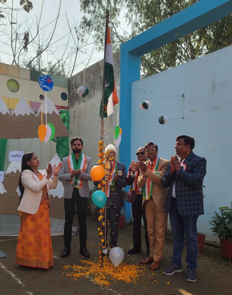 किडज़ी अक्षरम्, मुज़फ्फरनगर में हर्षोल्लास के साथ मनाया गया गणतंत्र दिवस