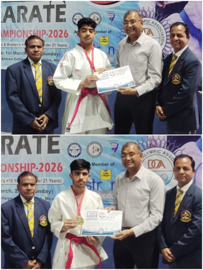 रुद्रांश ओर शरद हुए राष्ट्रीय प्रतियोगिता के लिए चयनित