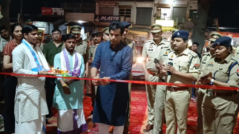 SSP मुजफ्फरनगर संजय कुमार वर्मा द्वारा सीओ भोपा कार्यालय एवं आवास का किया गया उद्घाटन