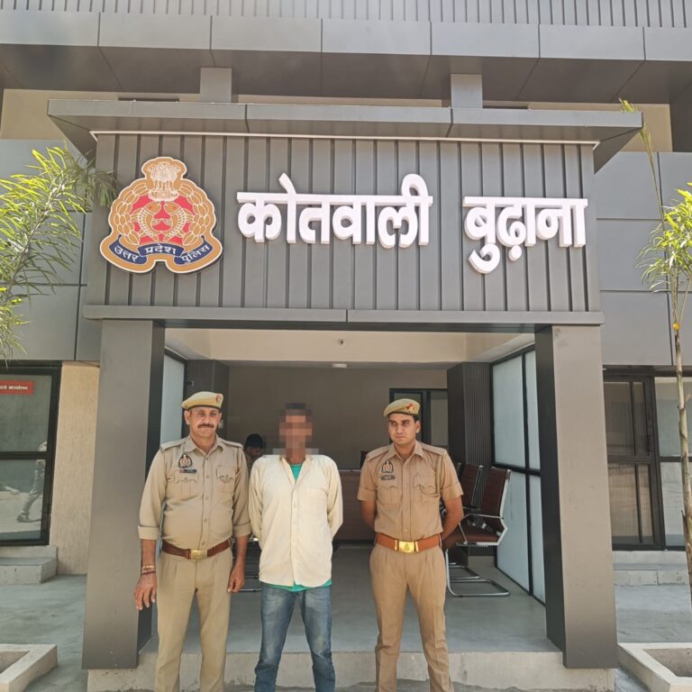 मुजफ्फरनगर – बुढाना पुलिस द्वारा 5-5 हजार रुपये के ईनामी/मफरुर अभियुक्तों को अवैध शस्त्र सहित किया गिरफ्तार
