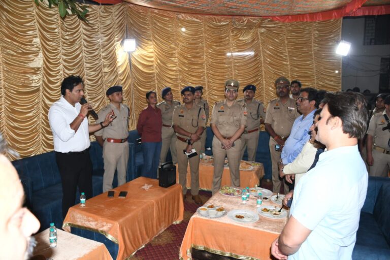 मुजफ्फरनगर-थाना नई मण्डी में नवनिर्मित प्रभारी निरीक्षक कार्यालय एवं जनसुनवाई हॉल का SSP द्वारा किया गया उद्घाटन