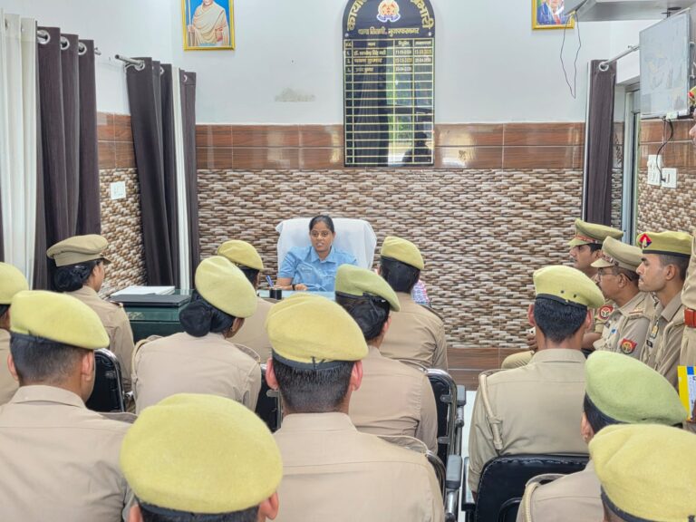 *पुलिस अधीक्षक अपराध, मुजफ्फरनगर इन्दु सिद्धार्थ द्वारा थाना तितावी स्थित मिशन शक्ति केन्द्र का किया निरीक्षण, नवांतुक आरक्षियों को दिए आवश्यक दिशा-निर्देश*