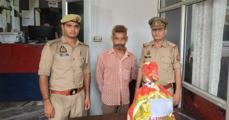 ऑपरेशन सवेरा के तहत भोपा पुलिस की बड़ी कार्रवाई, 5.080 किलोग्राम गांजा के साथ तस्कर गिरफ्तार