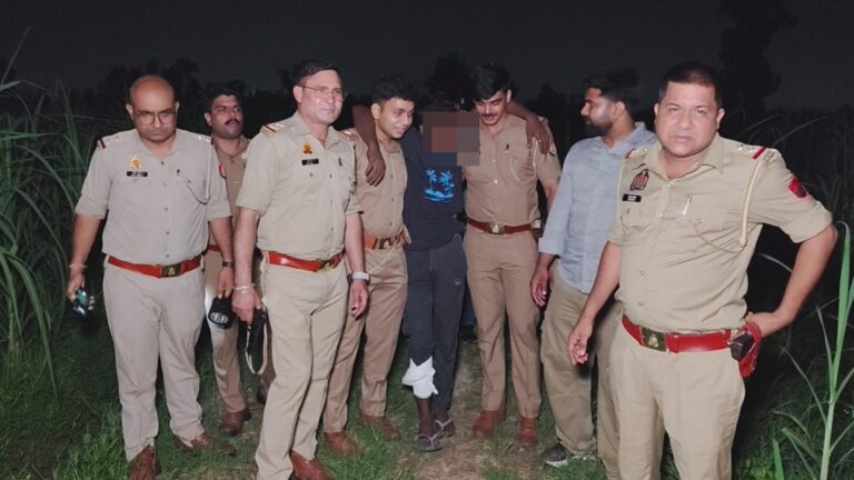 मुजफ्फरनगर: पुलिस मुठभेड़ में दो शातिर चोर गिरफ्तार, एक घायल