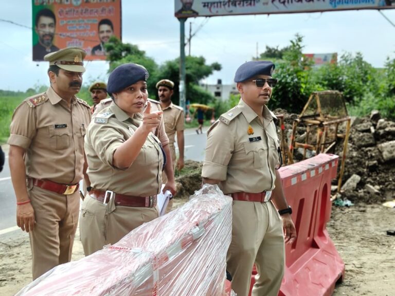 मुजफ्फरनगर: एसपी सिटी अमृत जैन ने गंग नहर पटरी कांवड़ मार्ग का किया निरीक्षण, सुरक्षा व्यवस्थाओं का लिया जायजा