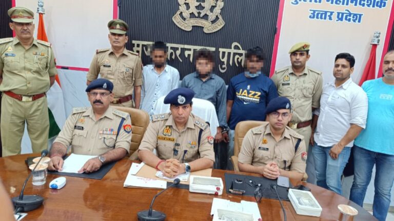 बुढाना पुलिस ने जाली नोटों के अंतर्राज्यीय गिरोह का किया पर्दाफाश, 3 गिरफ्तार