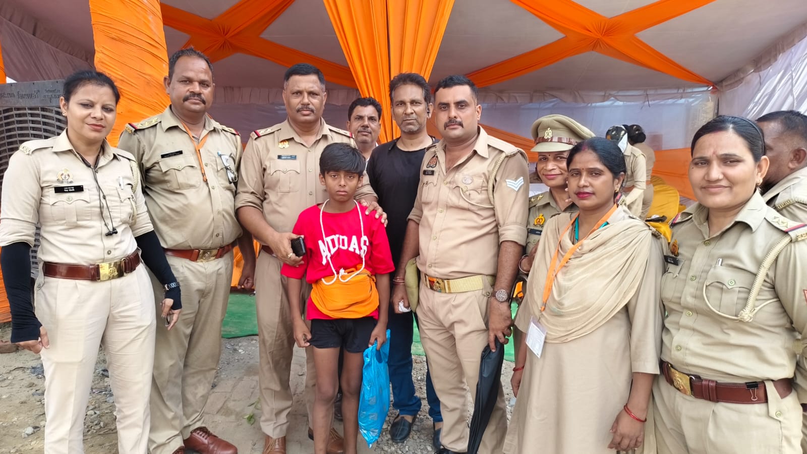 कांवड़ यात्रा के दौरान बिछड़ा 12 वर्षीय भोला सकुशल बरामद