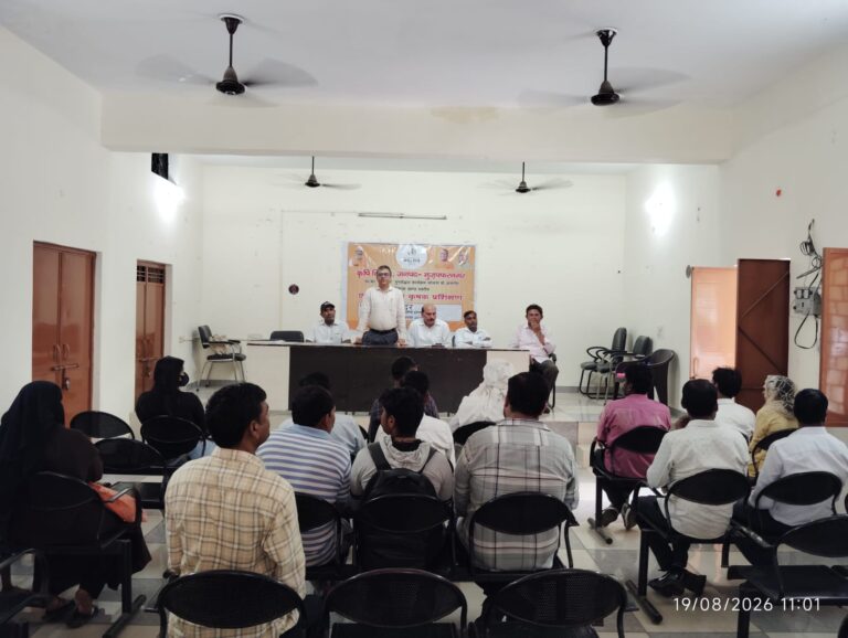 उत्तर प्रदेश मिलेट्स पुनरोद्धार कार्यक्रम के तहत कृषक गोष्ठी आयोजित