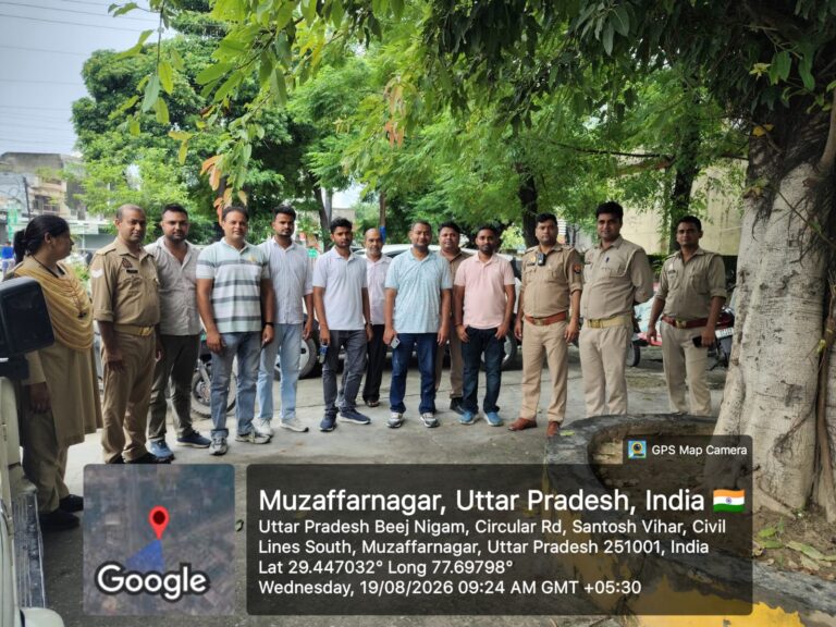 मुजफ्फरनगर के सुजड़ू क्षेत्र में 30 किलोवाट के विद्युत लोड की चोरी विद्युत विभाग द्वारा पकड़ी गई, की गई कार्यवाही