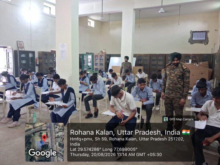 82 यूपी बटालियन एनसीसी की चयन प्रतियोगिता में 34 प्रतिभागियों ने लिया हिस्सा