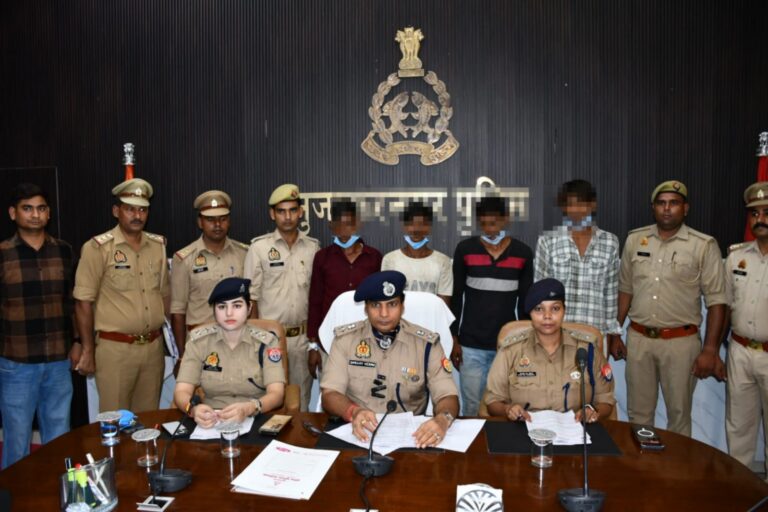 सिखेड़ा पुलिस ने ट्रांसफार्मर चोर गिरोह का किया पर्दाफाश, मुठभेड़ में 4 गिरफ्तार