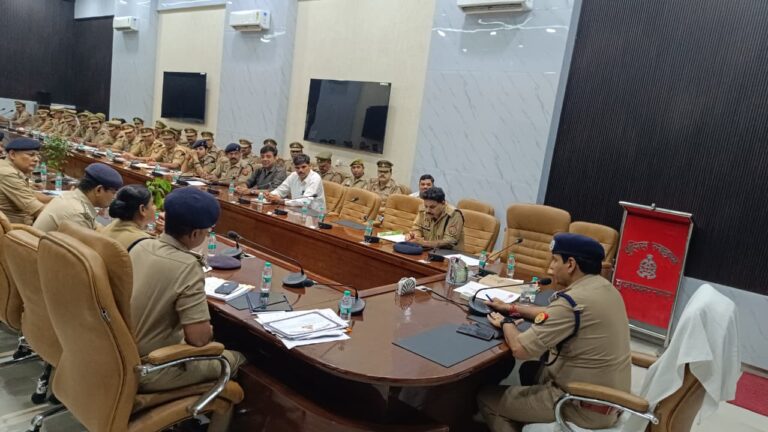 एसएसपी ने अपराध गोष्ठी कर कानून व्यवस्था की समीक्षा की