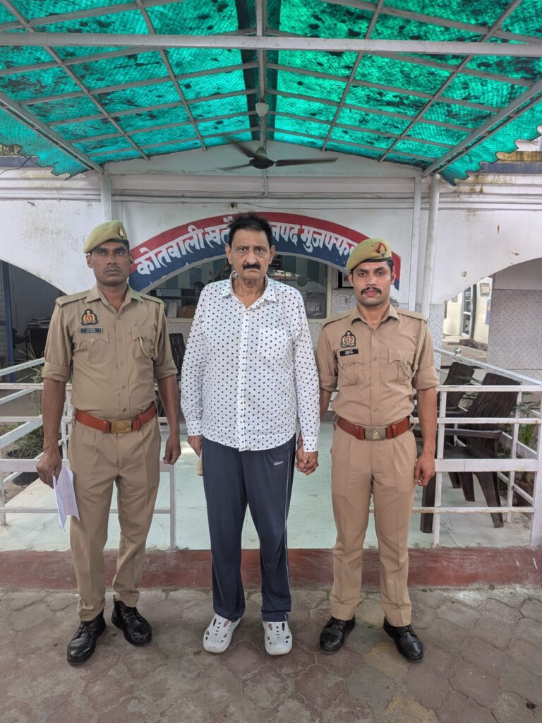 रंगदारी मांगने के आरोपी विनय जैन उर्फ किक्की गिरफ्तार