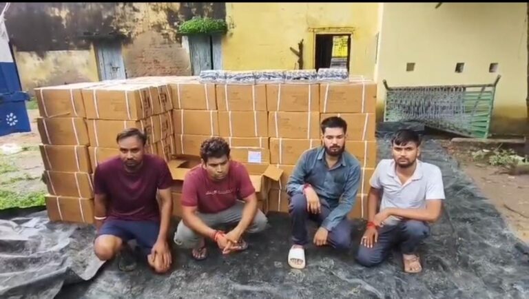 कोडीन सिरप की बड़ी खेप पकड़ी, यूपी STF और बांदा पुलिस की संयुक्त कार्रवाई