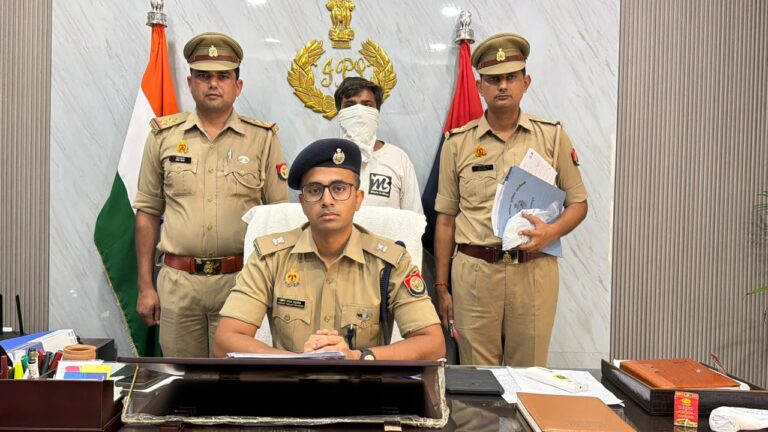 तितावी में पुलिस मुठभेड़: 20.575 किलो गांजा और तमंचे के साथ तस्कर गिरफ्तार