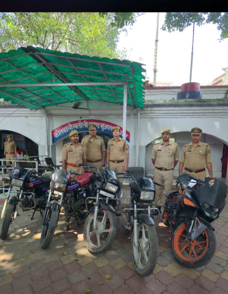 खतौली पुलिस की बड़ी कार्रवाई: वाहन चोरी के 3 मामले खुले, 3 बाल अपचारी पुलिस अभिरक्षा में