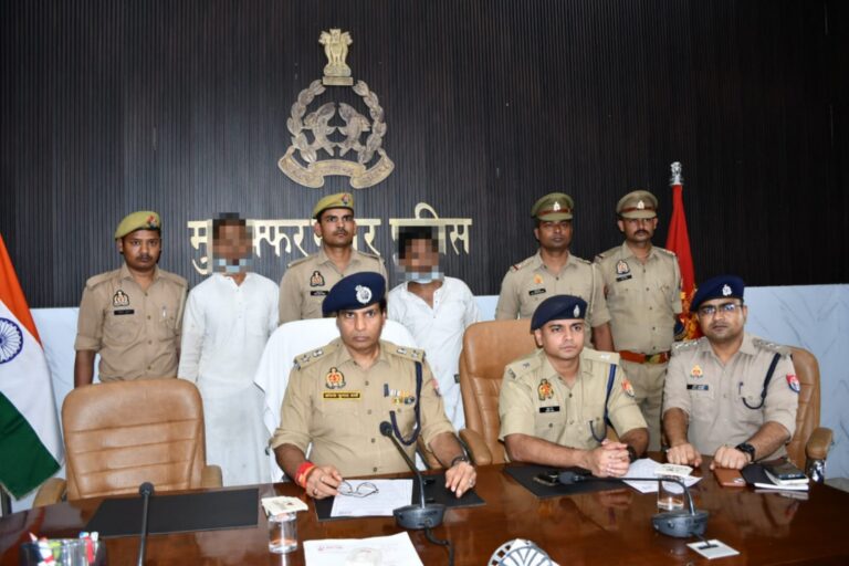 पुरकाजी पुलिस और SOG की बड़ी कार्रवाई: हत्या का खुलासा, मुठभेड़ में दो आरोपी घायल गिरफ्तार