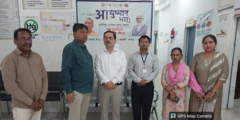 मुजफ्फरनगर में मुख्यमंत्री आरोग्य स्वास्थ्य मेलों का निरीक्षण, व्यवस्थाओं में सुधार के निर्देश