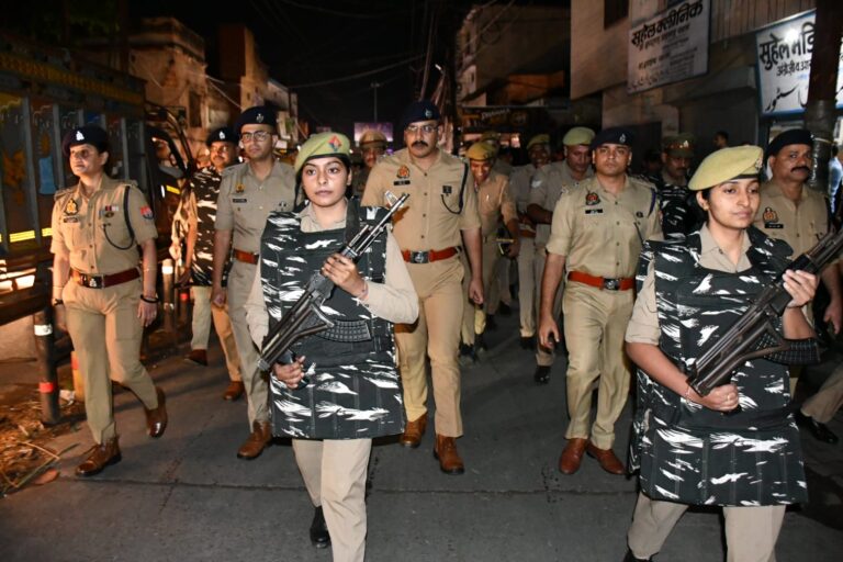 शारदीय नवरात्रि पर मिशन शक्ति-6.0 का आगाज, SSP सूरज कुमार राय ने पुलिस बल के साथ निकाला पैदल मार्च