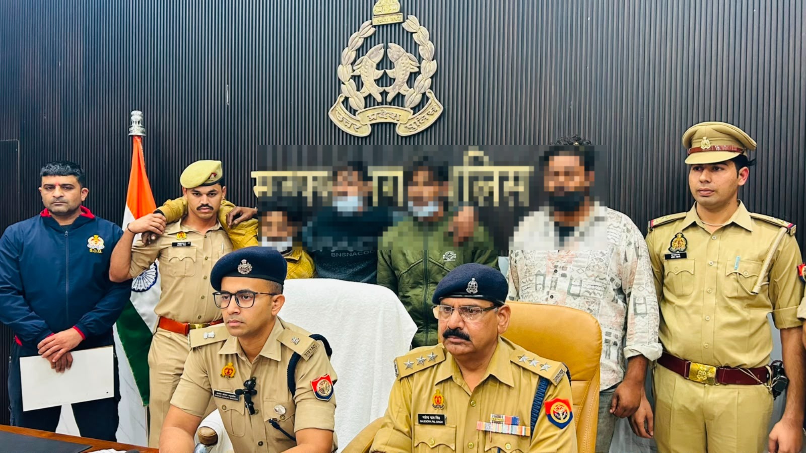 मुजफ्फरनगर में ऑपरेशन किसान प्रहरी के तहत दूसरी बड़ी मुठभेड़, बिजली चोर गिरोह के 4 बदमाश गिरफ्तार; दो को लगी गोली